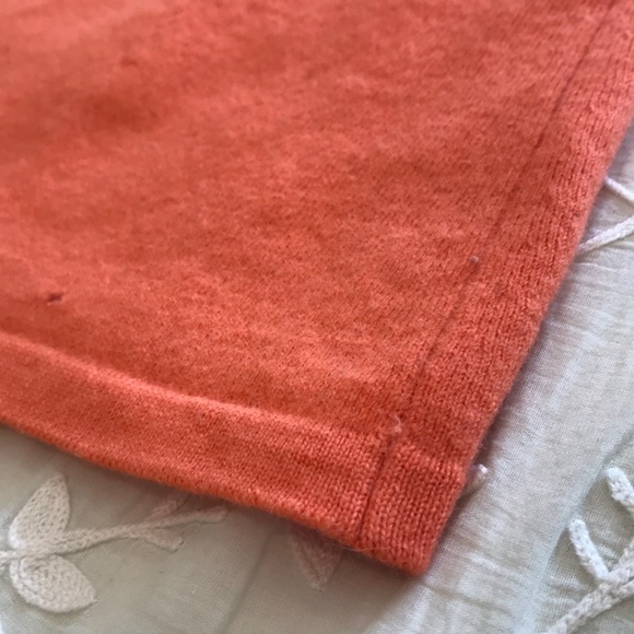 Orange Cashmere Sweater - Picture 9 of 16